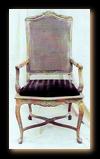 spanish chair with mink seat