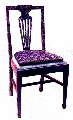 multilayered decopaged chair
